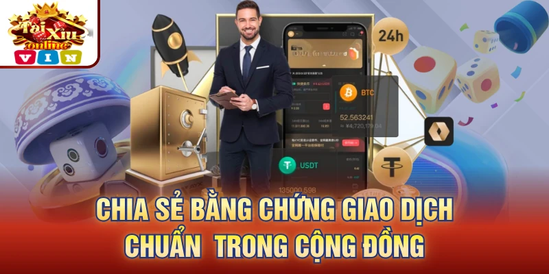 Chia sẻ bằng chứng giao dịch chuẩn trong cộng đồng