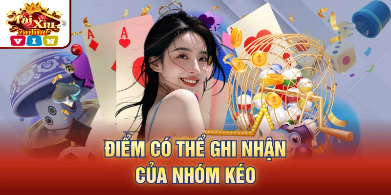 Điểm có thể ghi nhận của nhóm kéo